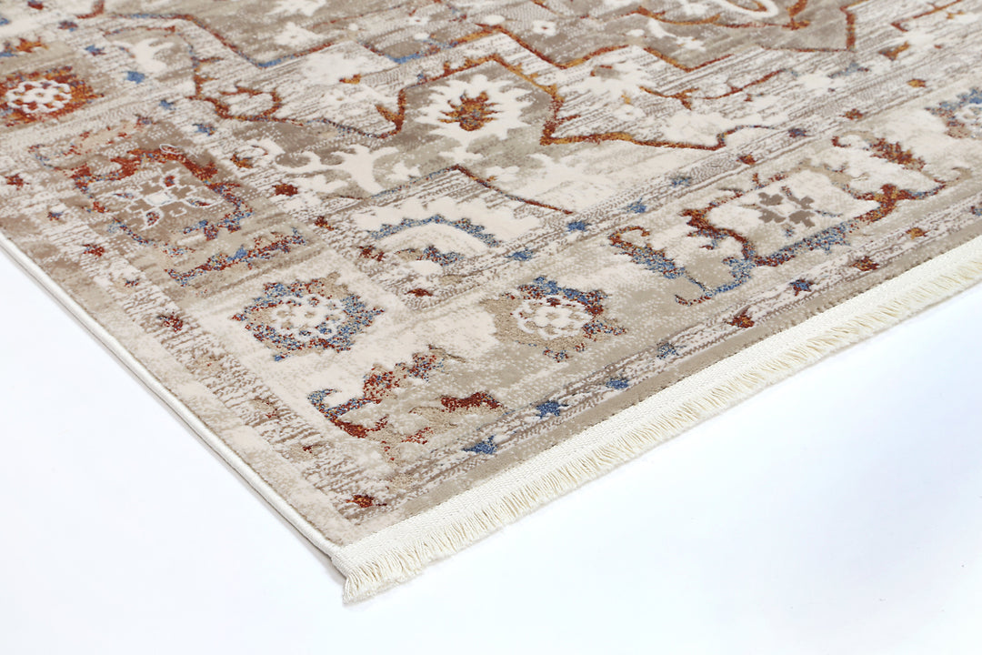 Paradiso Medalion Beige Multi Rug