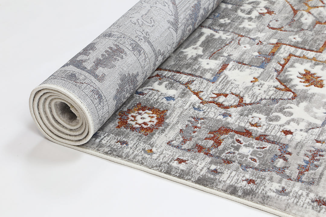 Paradiso Noble Grey & Multi Rug