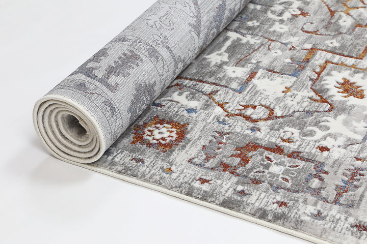 Paradiso Noble Grey & Multi Rug