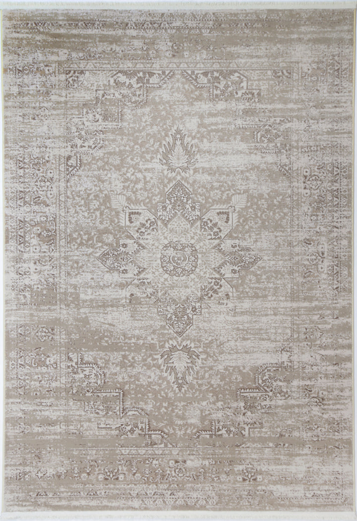 Paradiso Medalion Beige Rug