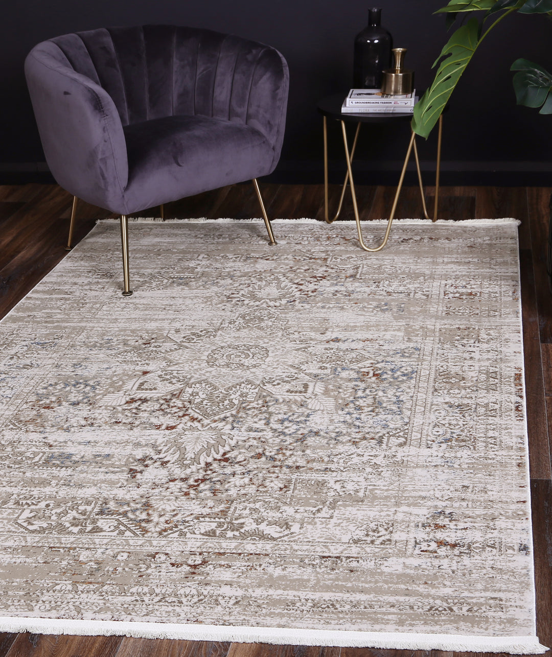 Paradiso Herati Beige & Multi Rug