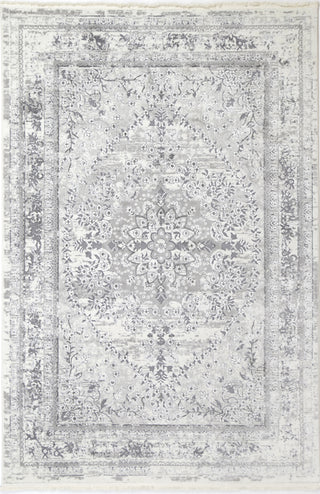 Paradiso Vintage Medalion Grey Rug