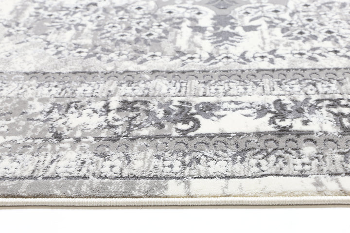 Paradiso Vintage Medalion Grey Rug