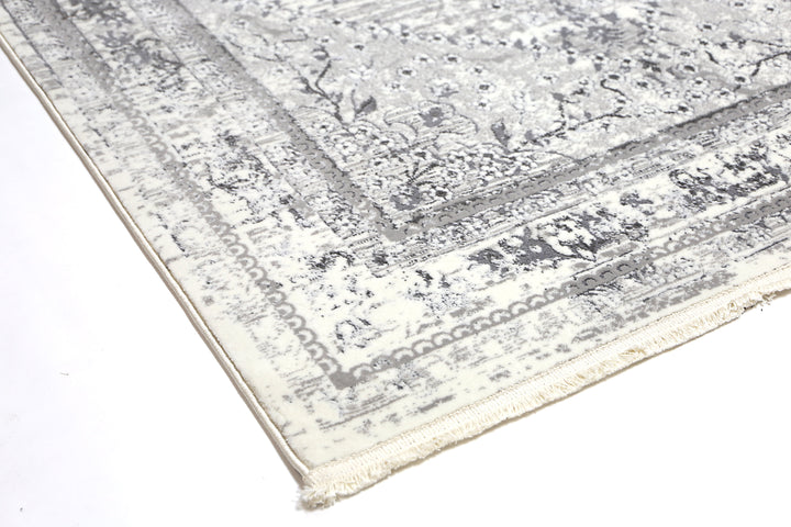 Paradiso Vintage Medalion Grey Rug