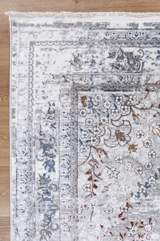 Paradiso Rosette Grey & Multi Rug