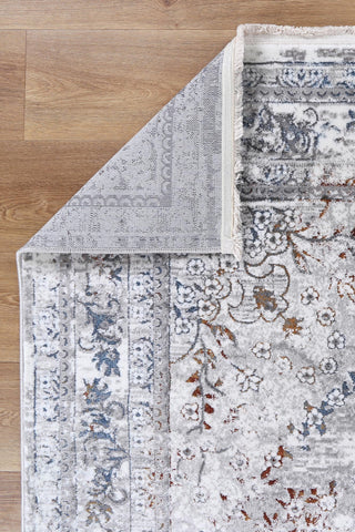 Paradiso Rosette Grey & Multi Rug