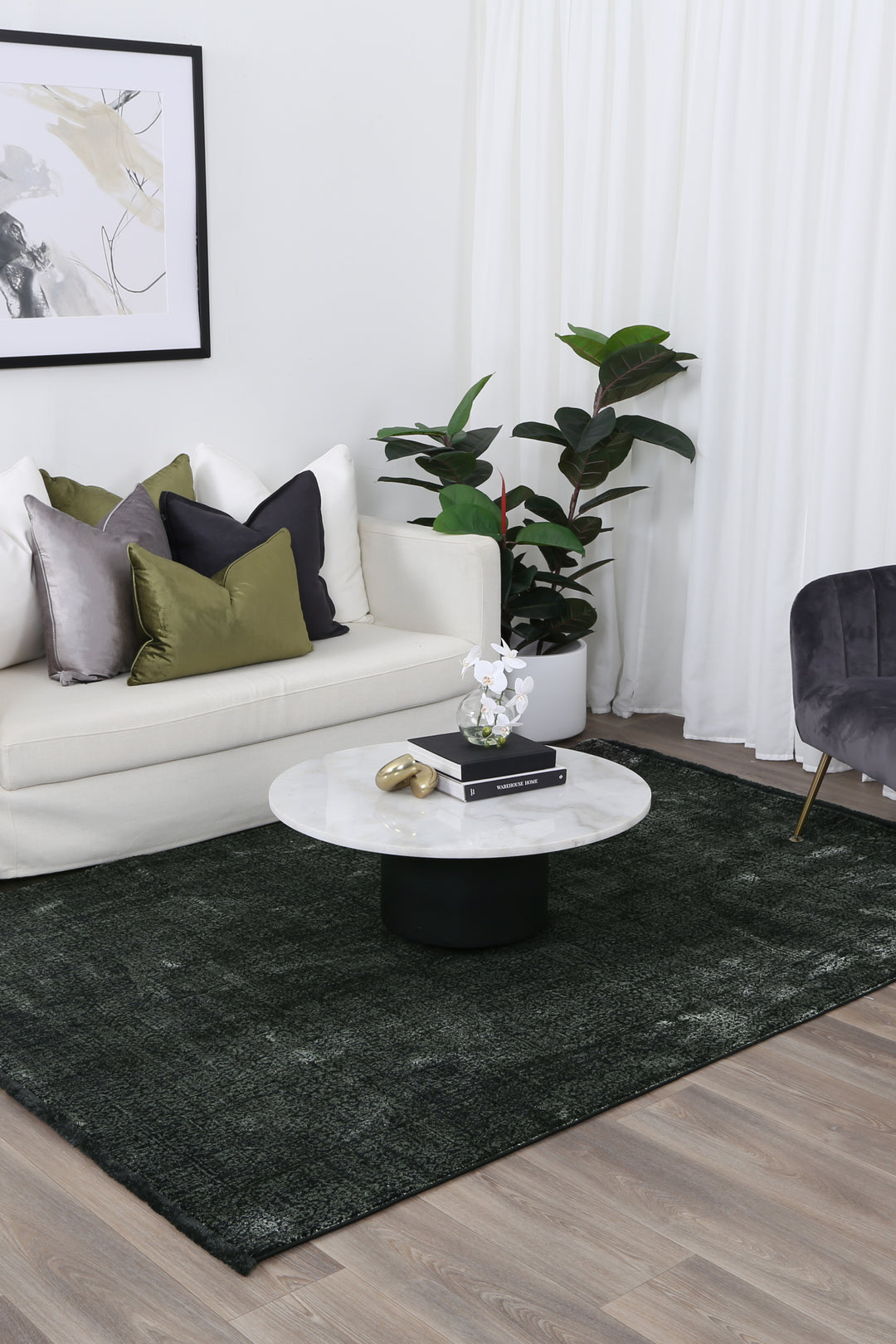 Brook Bedford Emerald Rug