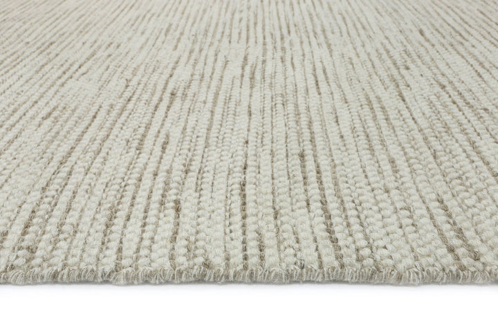 Nordic Beige Brown Reversible Wool Rug