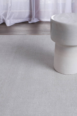 Byron Ivory Wool Custom Size Rug