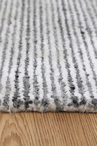 Manhattan Carbon Blended Viscose Rug