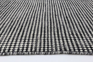 Nordic Charcoal Grey Reversible Wool Rug
