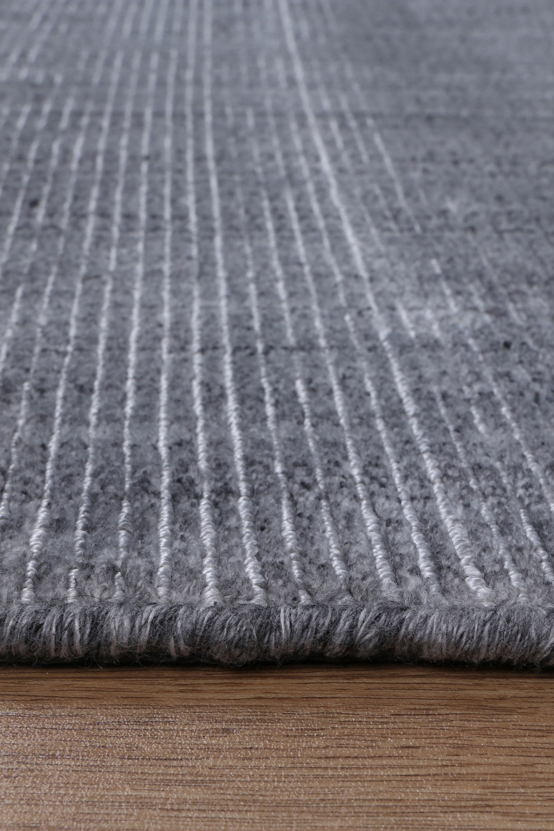 Byron Charcoal Wool Rug