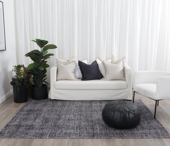 Norah Charcoal Navy Rug