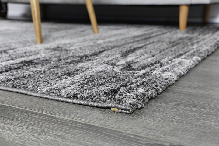 Everton Driftwood Grey Plush Rug