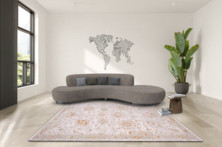 CRUCIAL Traditional Cream Rug