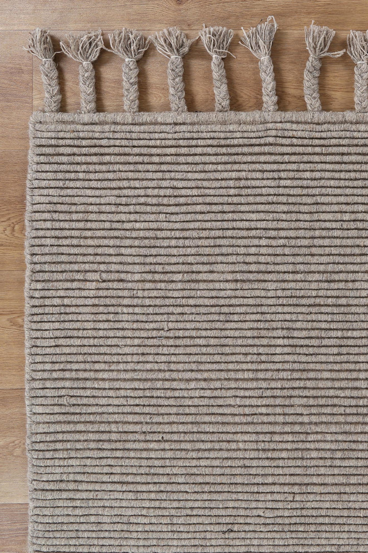 Petrus Modern Wool Ash Rug