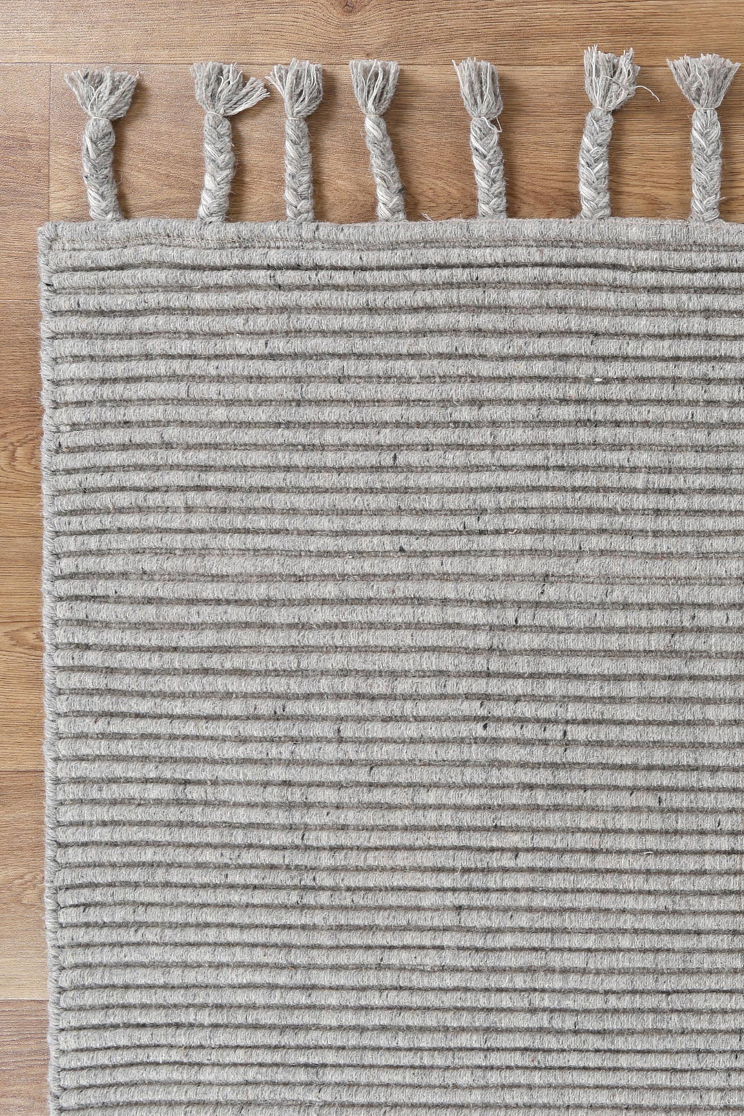 Petrus Modern Wool Grey Rug