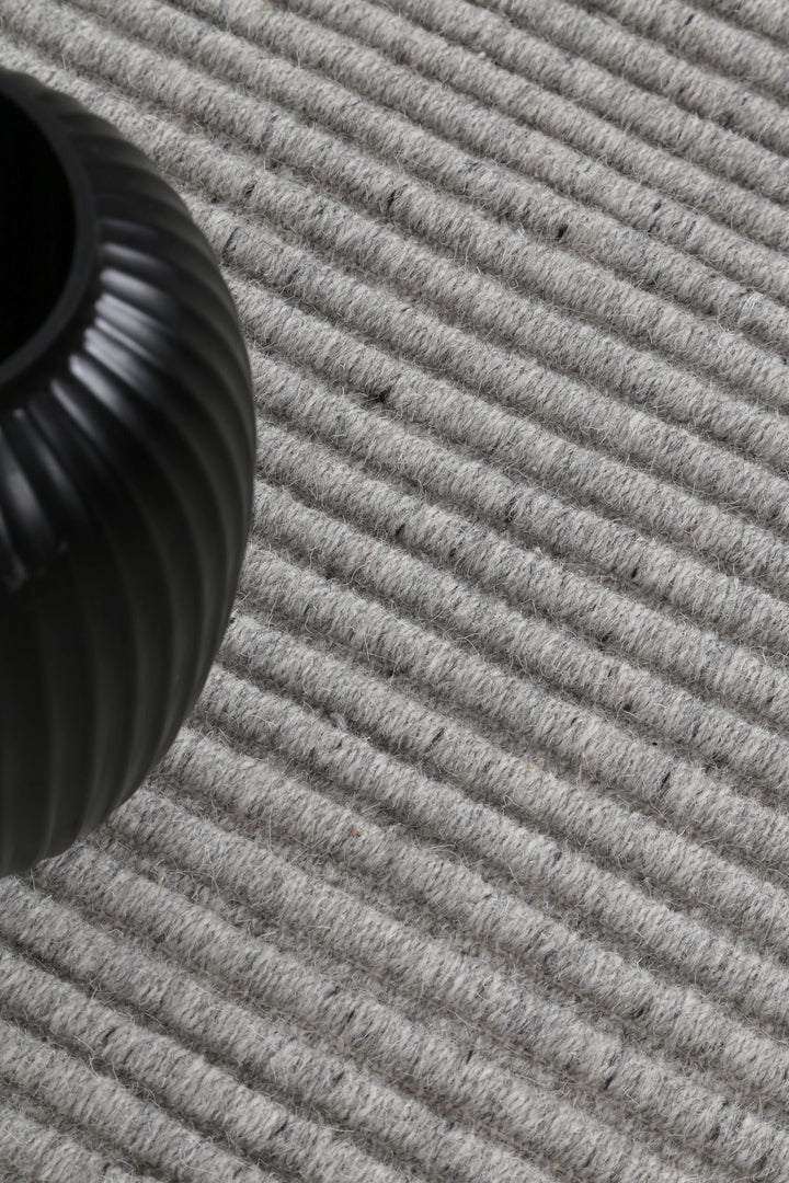 Petrus Modern Wool Grey Rug
