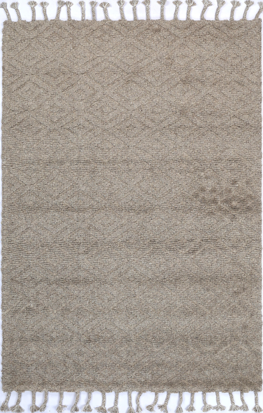 Petrus Plush Diamond Ash Rug