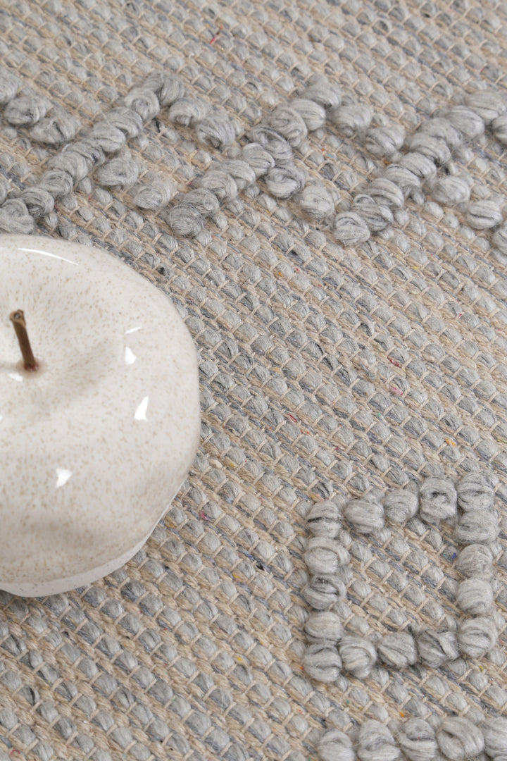 Petrus Boho Chic Grey Rug