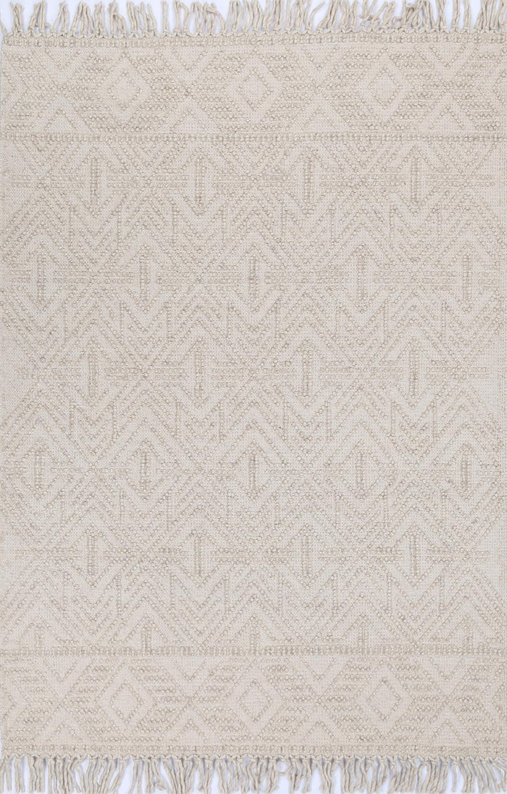 Diego Tribal Brown Wool Rug