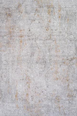 RIEKA Transitional Light Grey Rug