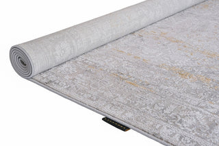 RIEKA Transitional Light Grey Rug