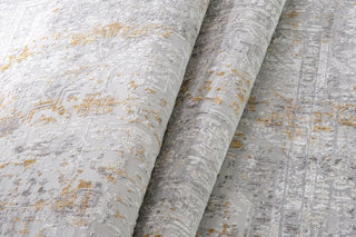 RIEKA Transitional Light Grey Rug