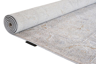 CRUCIAL Traditional Light Grey Rug