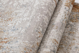 RIEKA Transitional Light Grey Rug