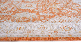 CRUCIAL Traditional Rug Rust
