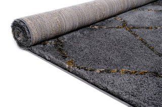 MARRAKESH Soft Shaggy Grey Rug