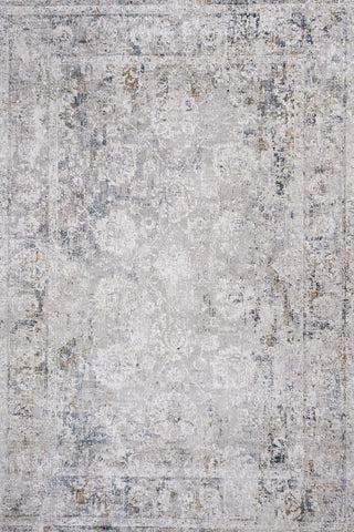 RIEKA Transitional Light Grey Rug