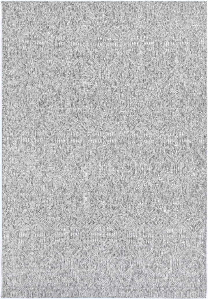 Alfresco Lattice Ash Flatweave Rug