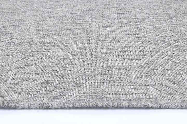 Alfresco Lattice Ash Flatweave Rug