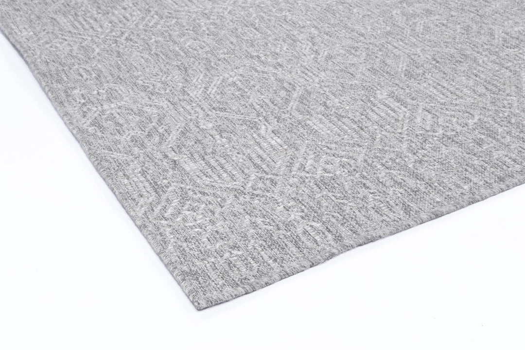Alfresco Lattice Ash Flatweave Rug