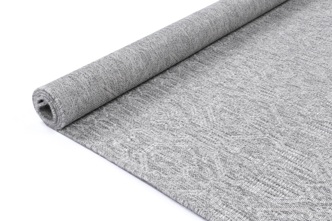 Alfresco Lattice Ash Flatweave Rug