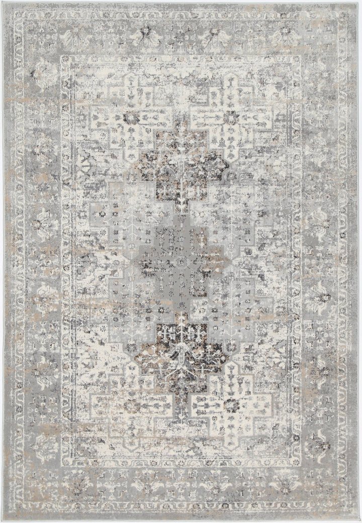 Delicate Grey Oriental Rug