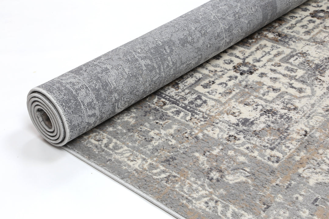 Delicate Grey Oriental Rug