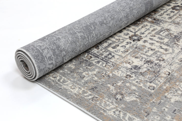 Delicate Grey Oriental Rug
