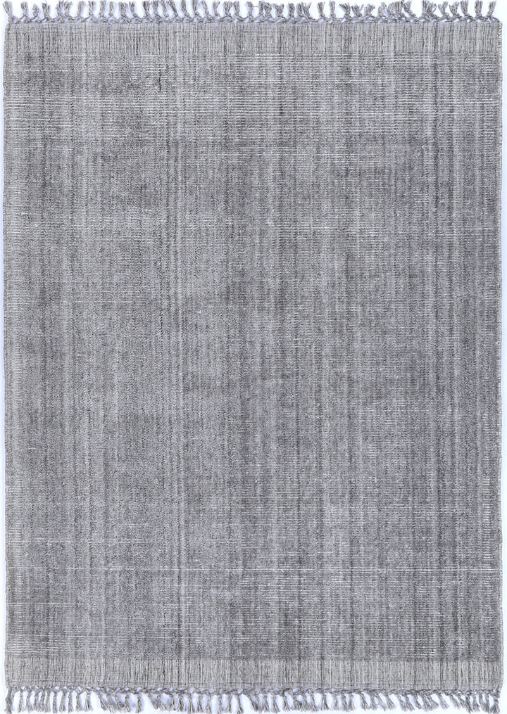 Byron Grey Wool Hall Runner "No Fringe"