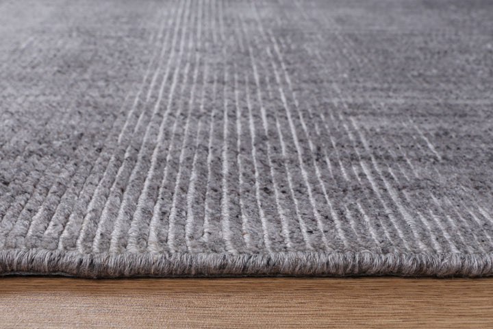 Byron Grey Wool Rug