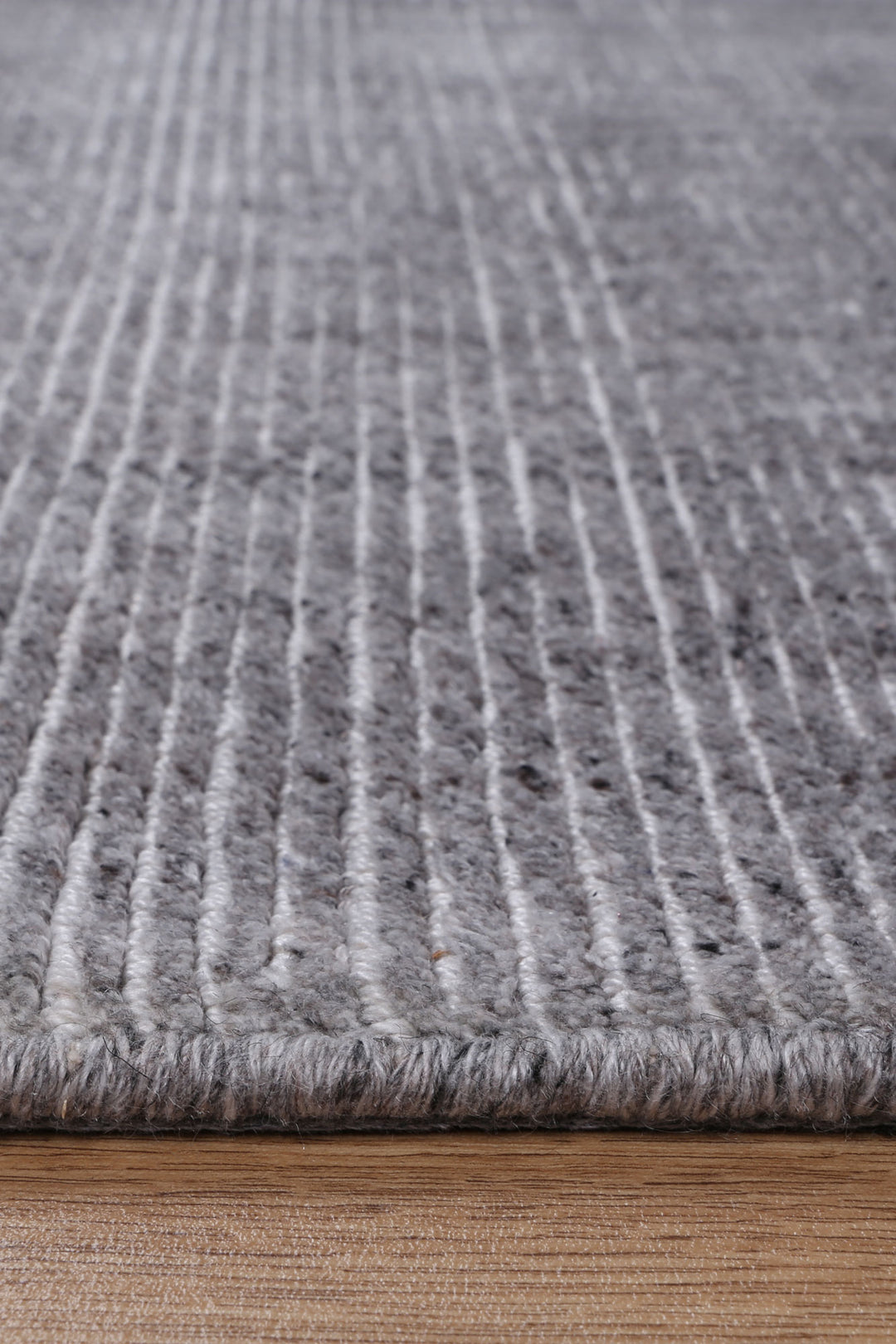 Byron Grey Wool Rug