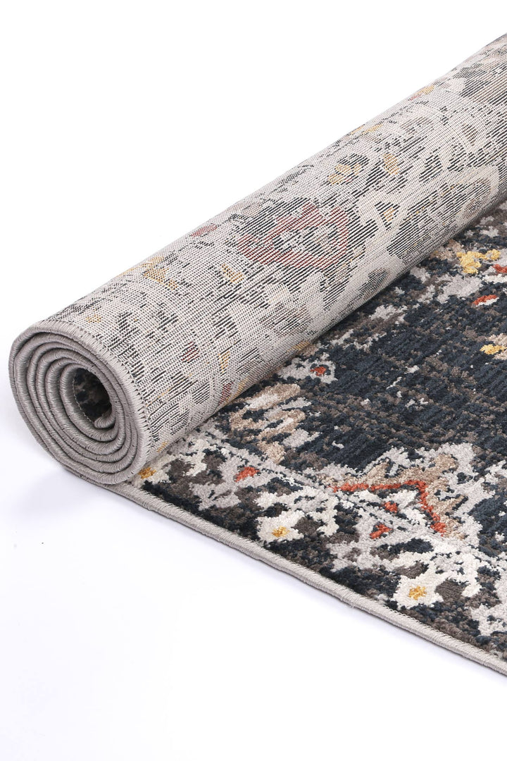 Santiago Oriental Dark Blue Rug