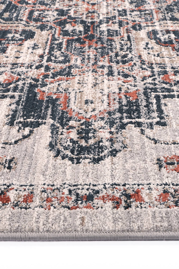 Santiago Oriental Light Grey Rug