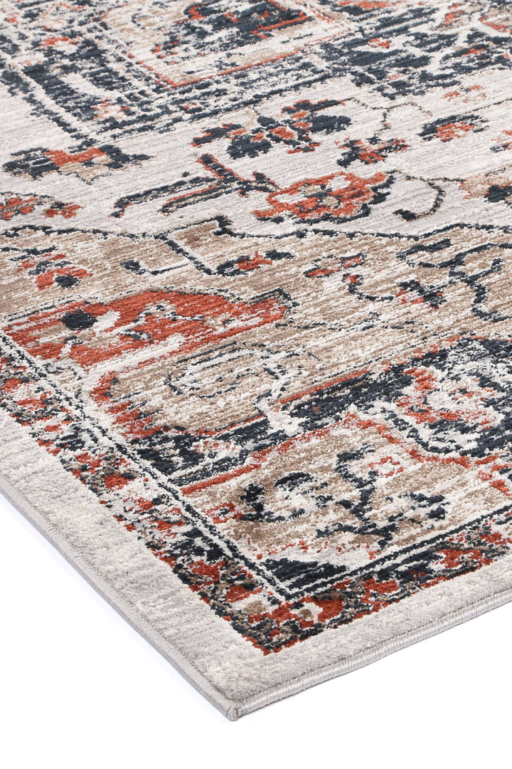 Santiago Oriental Light Grey Rug