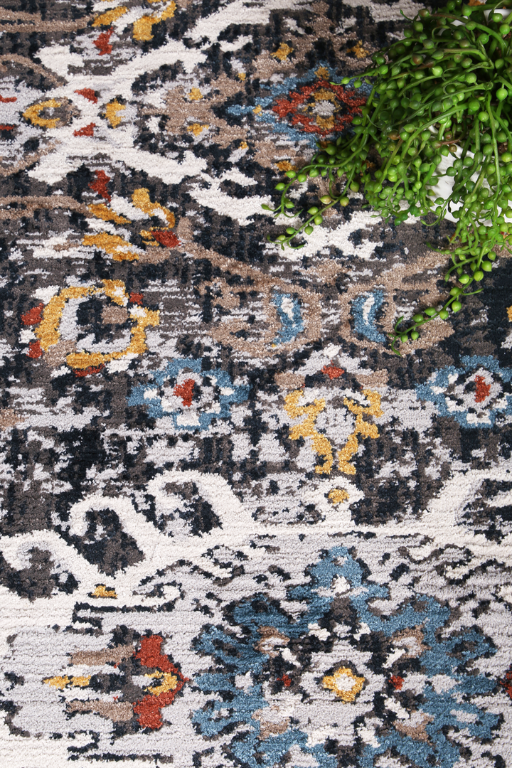 Santiago Oriental Dark Blue Rug