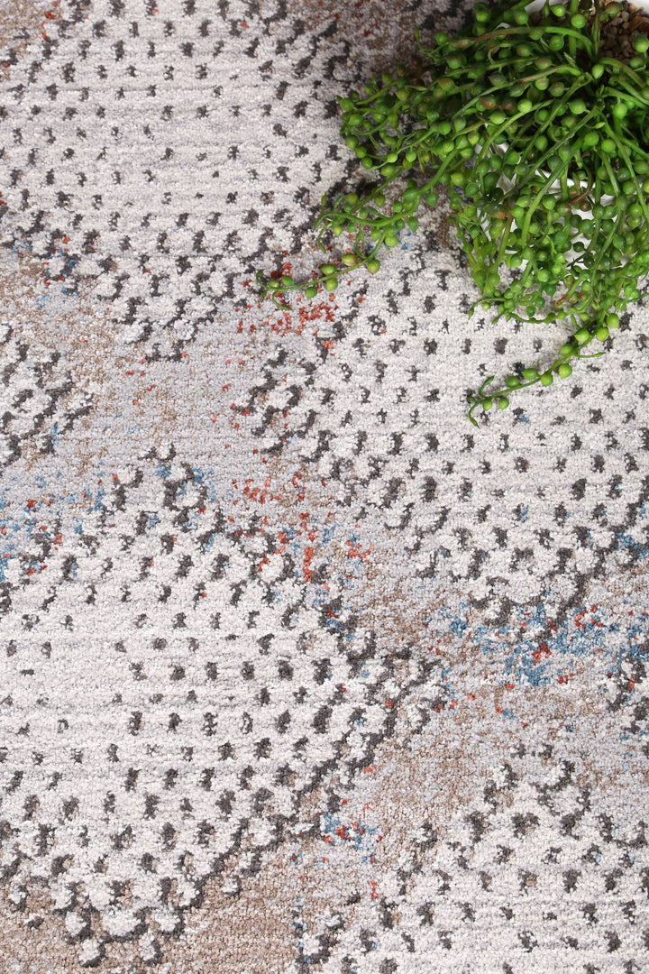 Santiago Diamond Cream Rug