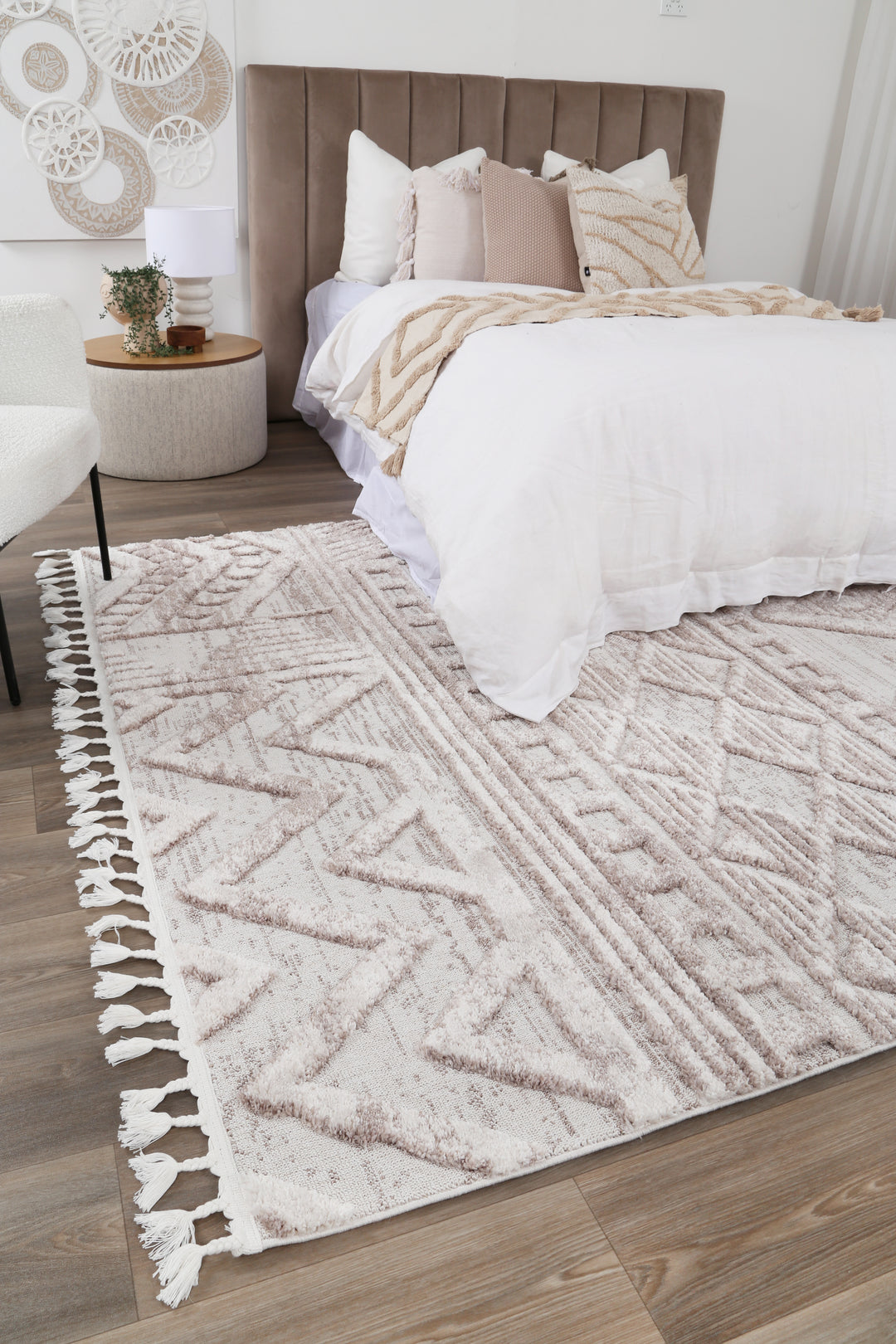 Origin Rita White & Beige Rug