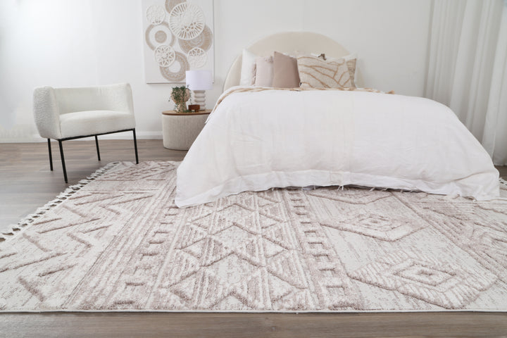 Origin Rita White & Beige Rug